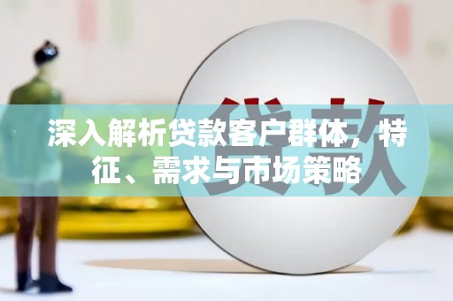 板芙深入解析贷款客户群体，特征、需求与市场策略