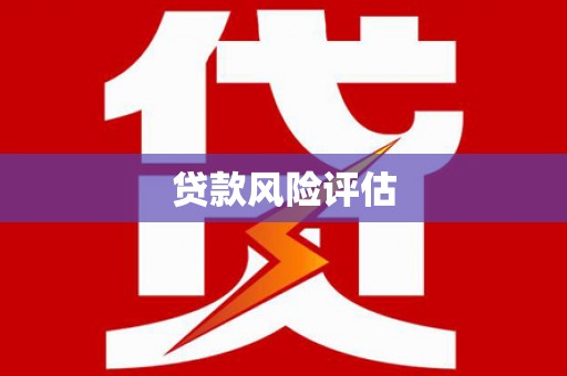 平川贷款风险评估
