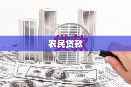 南涧农民贷款