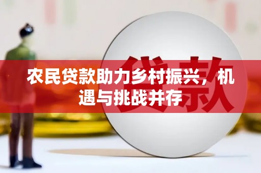 浦东农民贷款助力乡村振兴，机遇与挑战并存