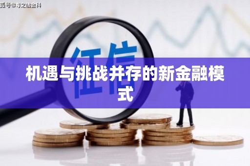 旺苍机遇与挑战并存的新金融模式