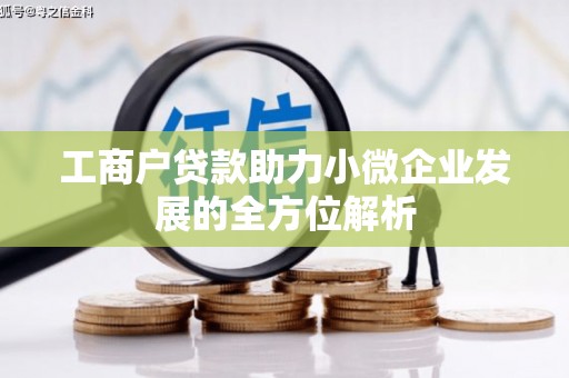 厦门工商户贷款助力小微企业发展的全方位解析