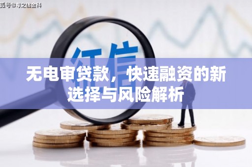 龙江无电审贷款，快速融资的新选择与风险解析