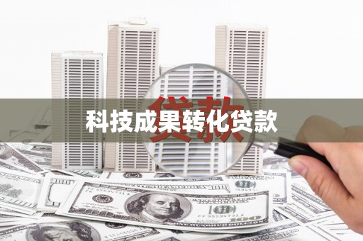 中区科技成果转化贷款