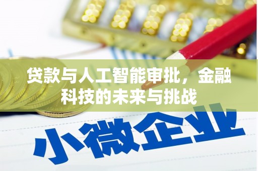 吴忠贷款与人工智能审批，金融科技的未来与挑战