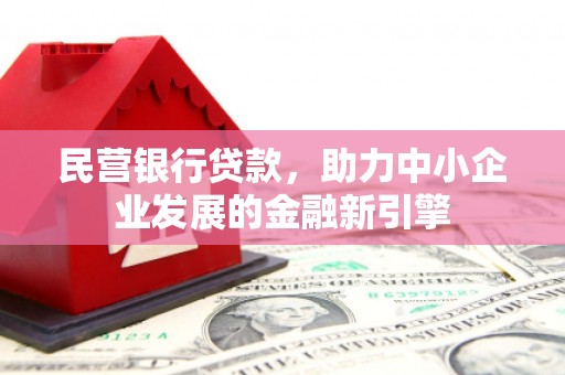 新野民营银行贷款，助力中小企业发展的金融新引擎