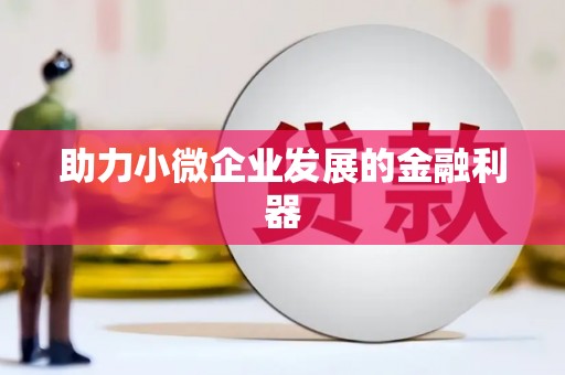 宁海助力小微企业发展的金融利器